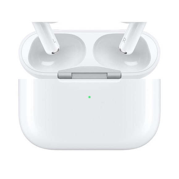 AirPods Pro (1st Generation) with Wireless Charging Case and Charging Cord - Picture 2 of 16